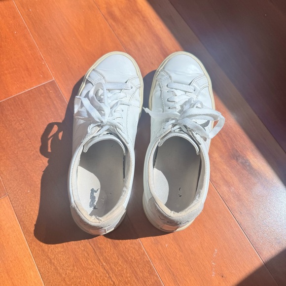 Veja Esplar Sneakers in White Natural Leather & Suede | Size 8 - Picture 3 of 12